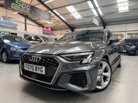 USED 2020 70 AUDI A3 1.5 TFSI 35 S line S Tronic Euro 6 (s/s) 4dr PANORAMIC ROOF COMFORT + SOUND
