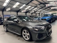 USED 2020 70 AUDI A3 1.5 TFSI 35 S line S Tronic Euro 6 (s/s) 4dr PANORAMIC ROOF COMFORT + SOUND