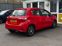 USED 2018 18 TOYOTA YARIS 1.5 VVT-i Icon Tech Hatchback 5dr Petrol CVT Euro 6 (111 ps) Full TOYOTA Service History  |  1 Owner From Brand New  |  2 Keys
