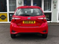 USED 2018 18 TOYOTA YARIS 1.5 VVT-h Icon Tech Hatchback 5dr Petrol Hybrid E-CVT Euro 6 (s/s) (100 ps) Full TOYOTA Service History  |  1 Owner From Brand New