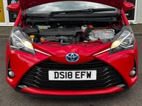 USED 2018 18 TOYOTA YARIS 1.5 VVT-h Icon Tech Hatchback 5dr Petrol Hybrid E-CVT Euro 6 (s/s) (100 ps) Full TOYOTA Service History  |  1 Owner From Brand New