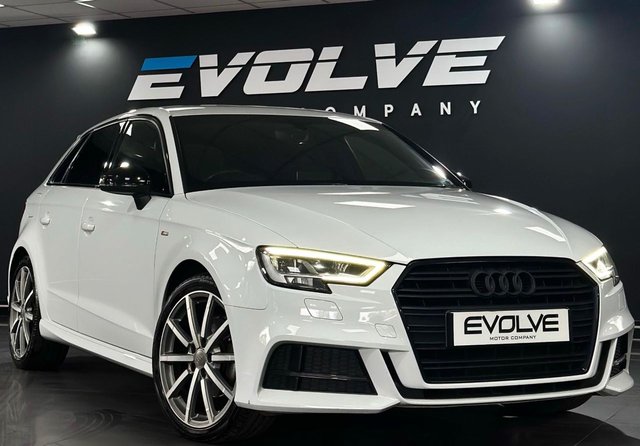 View our Audi A3 1.5 TFSI CoD 35 Black Edition Sportback 5dr Petrol S Tronic Euro 6 (s/s) (150 ps)