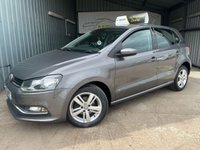 USED 2017 17 VOLKSWAGEN POLO 1.2 TSI BlueMotion Tech Match Edition Hatchback 5dr Petrol DSG Euro 6 (s/s) (90 ps) FRESH SERVICE 1 PRE OWNER