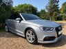 USED 2014 64 AUDI A3 CABRIOLET 2.0 TDI S line Convertible 2dr Diesel Manual Euro 6 (s/s) (150 ps) Detachable tow bar!