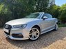 USED 2014 64 AUDI A3 CABRIOLET 2.0 TDI S line Convertible 2dr Diesel Manual Euro 6 (s/s) (150 ps) Detachable tow bar!