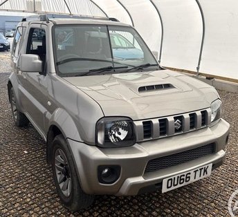 2016 SUZUKI JIMNY 1.3 VVT SZ4 SUV 3dr Petrol Manual 4WD Euro 6 (85 ps) &pound;11490.00