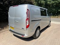 USED 2019 19 FORD TRANSIT CUSTOM 2.0 320 EcoBlue Limited Crew Van Double Cab 5dr Diesel Auto L1 H1 Euro 6 (s/s) (6 Seat) (130 ps) AUTOMATIC, CREW VAN, CAMBELT REPLACED,
