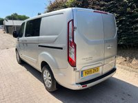 USED 2019 19 FORD TRANSIT CUSTOM 2.0 320 EcoBlue Limited Crew Van Double Cab 5dr Diesel Auto L1 H1 Euro 6 (s/s) (6 Seat) (130 ps) AUTOMATIC, CREW VAN, CAMBELT REPLACED,