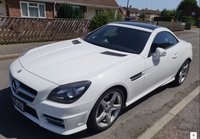 USED 2015 65 MERCEDES-BENZ SLK 2.0 SLK200 AMG Sport Convertible 2dr Petrol G-Tronic Euro 6 (s/s) (184 ps) VERY HIGH SPEC / GLASS ROOF
