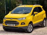 USED 2015 65 FORD ECOSPORT 1.5 Zetec 2WD Euro 5 5dr HEATED SEATS-REAR P/SENSORS