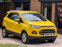 USED 2015 65 FORD ECOSPORT 1.5 Zetec 2WD Euro 5 5dr HEATED SEATS-REAR P/SENSORS