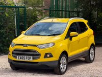 USED 2015 65 FORD ECOSPORT 1.5 Zetec 2WD Euro 5 5dr HEATED SEATS-REAR P/SENSORS