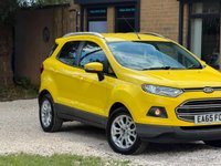 USED 2015 65 FORD ECOSPORT 1.5 Zetec 2WD Euro 5 5dr HEATED SEATS-REAR P/SENSORS