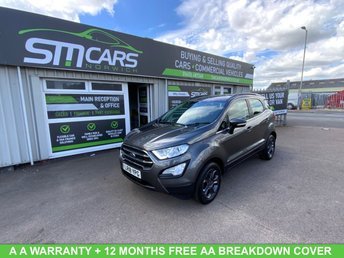2018 FORD ECOSPORT 1.0T EcoBoost Zetec SUV 5dr Petrol Manual Euro 6 (s/s) (125 ps) &pound;8250.00