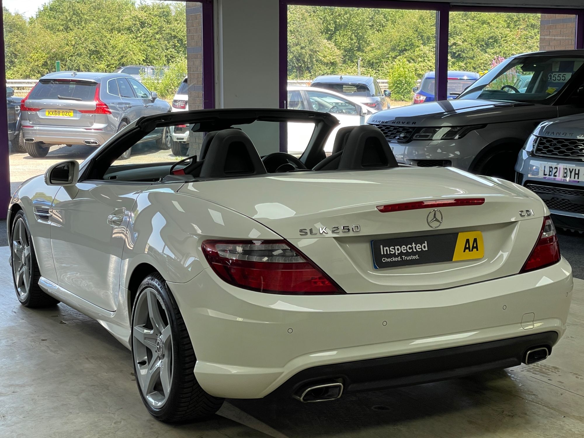 USED 2013 13 MERCEDES-BENZ SLK 2.1 SLK250 CDI AMG Sport Convertible 2dr Diesel G-Tronic+ Euro 5 (s/s) (204 ps) 
