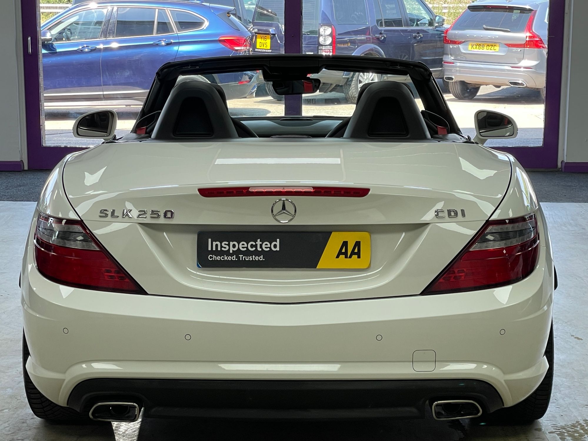 USED 2013 13 MERCEDES-BENZ SLK 2.1 SLK250 CDI AMG Sport Convertible 2dr Diesel G-Tronic+ Euro 5 (s/s) (204 ps) 