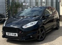 USED 2017 17 FORD FIESTA 1.6T EcoBoost ST-3 Hatchback 3dr Petrol Manual Euro 6 (182 ps) - SAT NAV - HEATED PART LEATHER SEATS - P/SENSORS - BLUETOOTH - CRUISE - DAB RADIO
