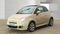 USED 2015 64 FIAT 500C 1.2 S Convertible 2dr Petrol Manual Euro 6 (s/s) (69 bhp) 