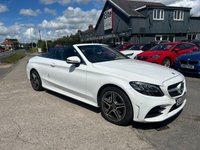 USED 2020 20 MERCEDES-BENZ C CLASS 1.5 C200 MHEV AMG Line Cabriolet 2dr Petrol G-Tronic+ Euro 6 (s/s) (198 ps) 