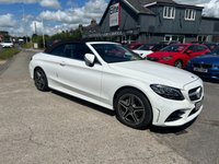 USED 2020 20 MERCEDES-BENZ C CLASS 1.5 C200 MHEV AMG Line Cabriolet 2dr Petrol G-Tronic+ Euro 6 (s/s) (198 ps) 
