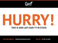 USED 2015 15 AUDI TT 2.0 TFSI S line Coupe 3dr Petrol Manual Euro 6 (s/s) (230 ps) FULL SERVICE HISTORY - 9 STAMPS
