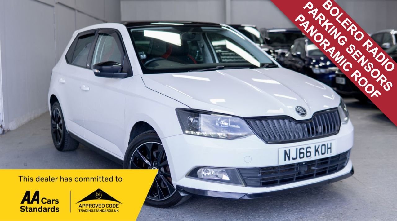 SKODA FABIA 2016 1.2 TSI MONTE CARLO HATCHBACK 5DR PETROL MANUAL EURO 6 S...