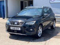 USED 2018 18 SEAT ARONA 1.5 TSI EVO FR SUV 5dr Petrol Manual Euro 6 (s/s) (150 ps) 