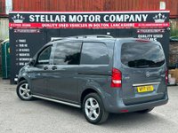 USED 2017 17 MERCEDES-BENZ VITO 2.1 116 CDI BlueTEC Sport Crew Van G-Tronic+ RWD L1 Euro 6 (s/s) 5dr 5 SEATS|SWB|AC|EURO 6|NO VAT