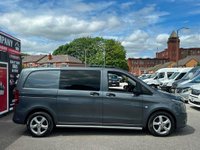 USED 2017 17 MERCEDES-BENZ VITO 2.1 116 CDI BlueTEC Sport Crew Van G-Tronic+ RWD L1 Euro 6 (s/s) 5dr 5 SEATS|SWB|AC|EURO 6|NO VAT