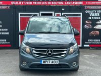 USED 2017 17 MERCEDES-BENZ VITO 2.1 116 CDI BlueTEC Sport Crew Van G-Tronic+ RWD L1 Euro 6 (s/s) 5dr 5 SEATS|SWB|AC|EURO 6|NO VAT