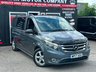 USED 2017 17 MERCEDES-BENZ VITO 2.1 116 CDI BlueTEC Sport Crew Van G-Tronic+ RWD L1 Euro 6 (s/s) 5dr 5 SEATS|SWB|AC|EURO 6|NO VAT