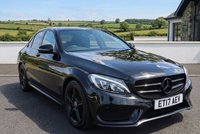 USED 2017 17 MERCEDES-BENZ C CLASS 2.0 C200 AMG Line (Premium) Saloon 4dr Petrol G-Tronic+ Euro 6 (s/s) (184 ps) 