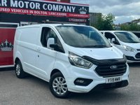 USED 2019 19 FORD TRANSIT CUSTOM 2.0 280 EcoBlue Limited L1 H1 Euro 6 (s/s) 5dr WET BELT DONE|1 OWNER|AC||+VAT