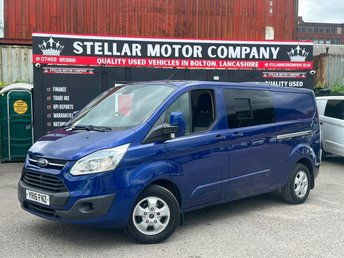 2016 FORD TRANSIT CUSTOM 2.2 TDCi 290 Limited L2 H1 5dr &pound;11790.00