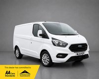 USED 2021 21 FORD TRANSIT CUSTOM 2.0 280 EcoBlue Limited Panel Van 5dr Diesel Manual L1 H1 Euro 6 (s/s) (130 ps) A/C, 1 OWNER, FSH, CAR PLAY, 6 SPEED