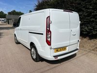 USED 2021 21 FORD TRANSIT CUSTOM 2.0 280 EcoBlue Limited Panel Van 5dr Diesel Manual L1 H1 Euro 6 (s/s) (130 ps) A/C, SAT NAV, NEW CAMBELT, FSH