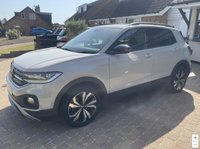 USED 2023 73 VOLKSWAGEN T-CROSS 1.0 TSI Black Edition SUV 5dr Petrol DSG Euro 6 (s/s) (110 ps) 