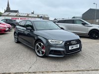 USED 2017 17 AUDI S3 2.0 TFSI Black Edition Sportback 5dr Petrol Manual quattro Euro 6 (s/s) (310 ps) 