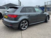 USED 2017 17 AUDI S3 2.0 TFSI Black Edition Sportback 5dr Petrol Manual quattro Euro 6 (s/s) (310 ps) 