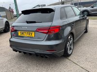 USED 2017 17 AUDI S3 2.0 TFSI Black Edition Sportback 5dr Petrol Manual quattro Euro 6 (s/s) (310 ps) 