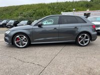 USED 2017 17 AUDI S3 2.0 TFSI Black Edition Sportback 5dr Petrol Manual quattro Euro 6 (s/s) (310 ps) 