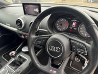 USED 2017 17 AUDI S3 2.0 TFSI Black Edition Sportback 5dr Petrol Manual quattro Euro 6 (s/s) (310 ps) 