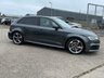 USED 2017 17 AUDI S3 2.0 TFSI Black Edition Sportback 5dr Petrol Manual quattro Euro 6 (s/s) (310 ps) 
