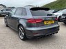 USED 2017 17 AUDI S3 2.0 TFSI Black Edition Sportback 5dr Petrol Manual quattro Euro 6 (s/s) (310 ps) 