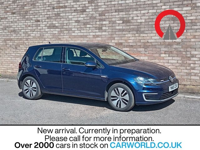 View our Volkswagen E-Golf range