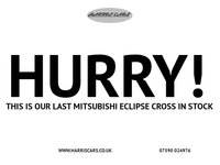 USED 2018 67 MITSUBISHI ECLIPSE CROSS 1.5T 3 SUV 5dr Petrol CVT 4WD Euro 6 (s/s) (163 ps) 12 MONTHS AA, FRESH SERVICE