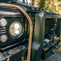 USED 2008 08 LAND ROVER DEFENDER 110 2.4 TDCi Pickup Double Cab 4dr Diesel Manual 4WD MWB Euro 4 (122 bhp) Ultimate Spectre-Inspired Defender.