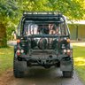 USED 2008 08 LAND ROVER DEFENDER 110 2.4 TDCi Pickup Double Cab 4dr Diesel Manual 4WD MWB Euro 4 (122 bhp) Ultimate Spectre-Inspired Defender.