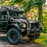 USED 2008 08 LAND ROVER DEFENDER 110 2.4 TDCi Pickup Double Cab 4dr Diesel Manual 4WD MWB Euro 4 (122 bhp) Ultimate Spectre-Inspired Defender.