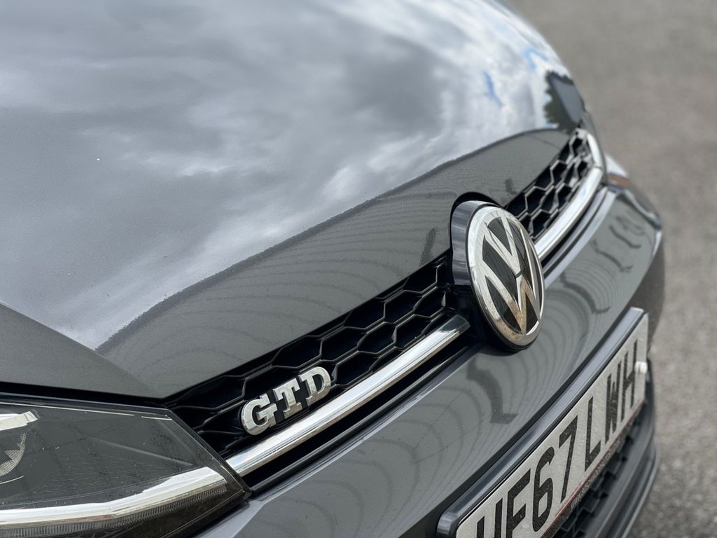 USED 2017 67 VOLKSWAGEN GOLF 2.0 TDI BlueMotion Tech GTD Hatchback 5dr Diesel DSG Euro 6 (s/s) (184 ps) **BESPOKE FINANCE PACKAGES**